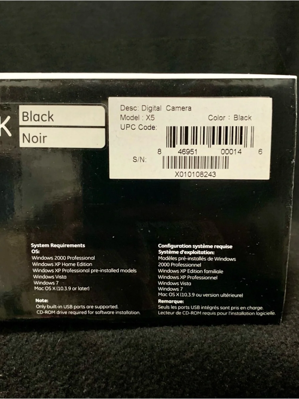 GE X5 14MP Digital Camera 15x Optical Zoom Black NEW in Box Complete